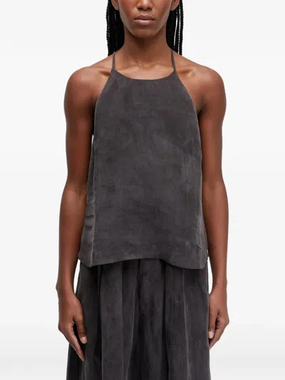Osklen Racerback Top In Gray