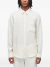 Osklen Raw ml Linen Shirt In White