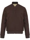 Osklen Reversible Bomber Jacket In Brown