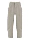 Osklen Reversible Tapered Trousers In Neutral