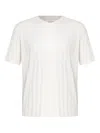 Osklen Ribbed T-shirt In White