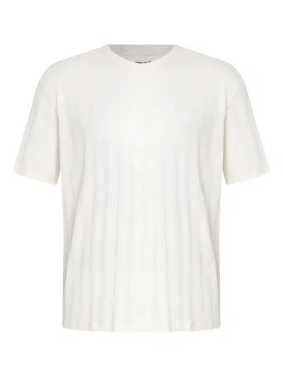 Osklen Ribbed T-shirt In White