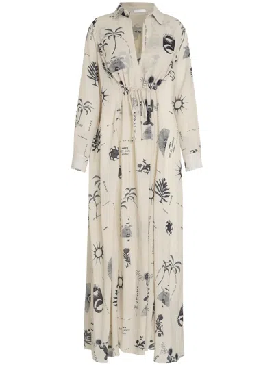 Osklen Rio Day Dress In Multi