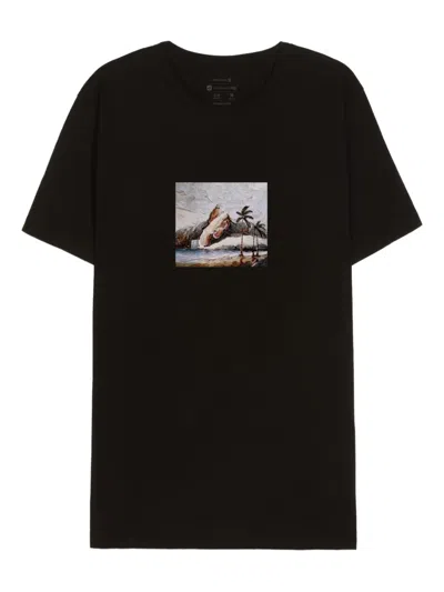 Osklen Rio Paisagem T-shirt In Black