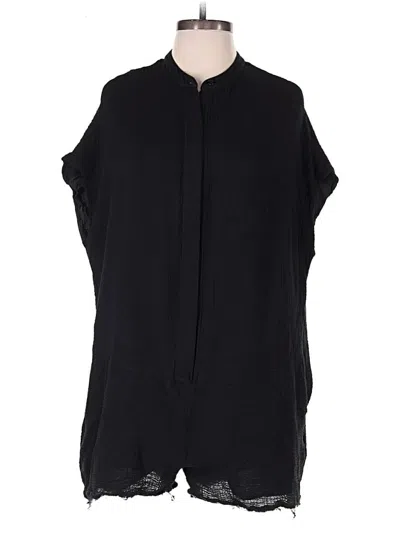 Pre-owned Osklen Romper In Black