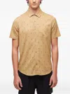 Osklen Rose-print Short-sleeve Shirt In Neutral