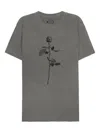 Osklen Rose T-shirt In Gray
