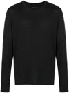 Osklen Round-neck Jersey T-shirt In Black