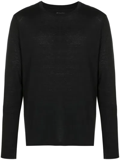 Osklen Round-neck Jersey T-shirt In Black