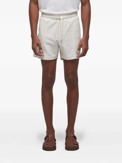 Osklen Rustic Bermuda Shorts In White