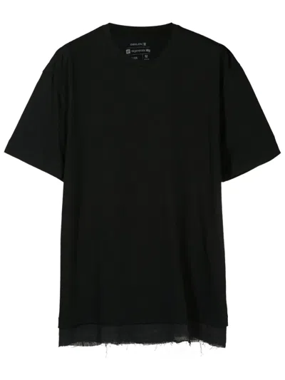 Osklen Rustic Under-layers T-shirt In Schwarz