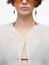 Osklen Shell-drop Earrings In Gold