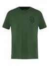 Osklen Shield-emblem T-shirt In Green