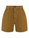 Osklen Short Cut Color Shorts In Brown