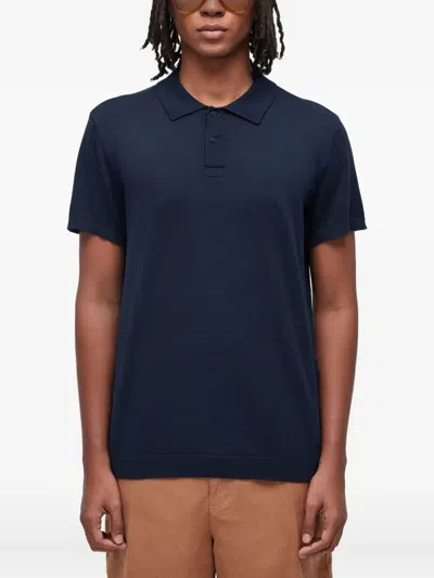 Osklen Short-sleeve Polo Shirt In Blue