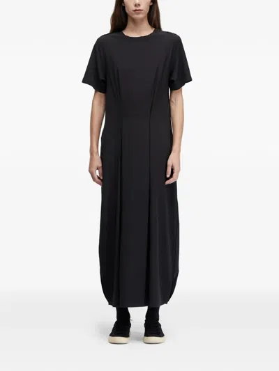 Osklen Short-sleeves Maxi Dress In Black