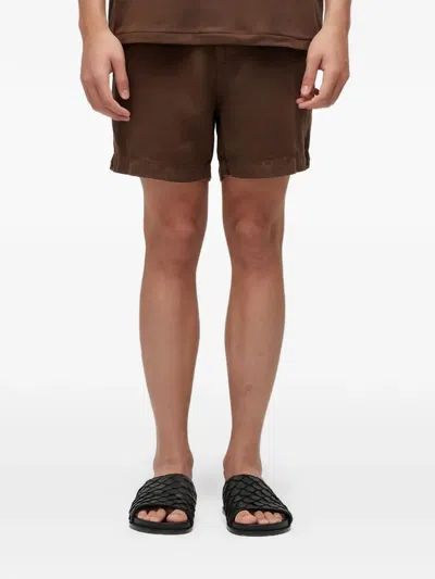 Osklen Side-pocket Bermuda Shorts In Brown