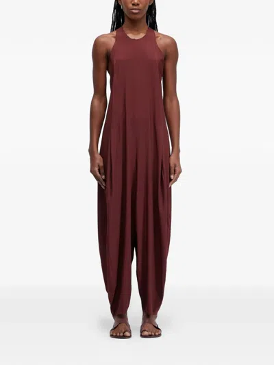 Osklen Sleeveless Jumpsuit In Brown