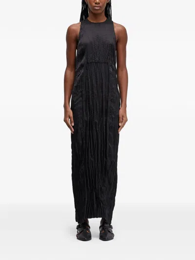 Osklen Sleeveless Midi Dress In Black