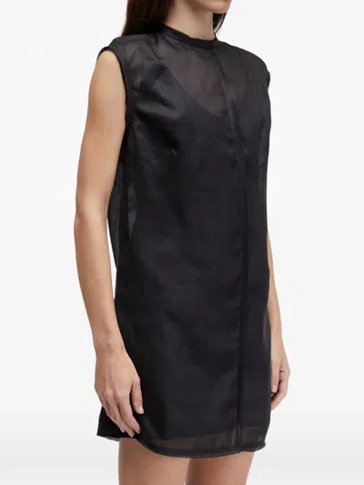 Osklen Sleeveless Short Dress In Black