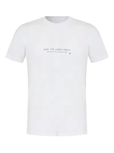 Osklen Slogan Graphic-print T-shirt In Red
