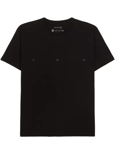 Osklen Slogan-print T-shirt In Black
