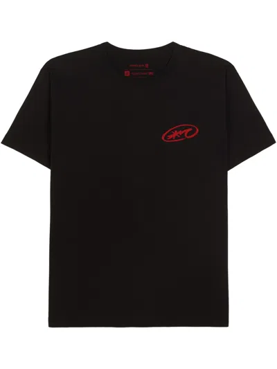 Osklen Snow Crystal T-shirt In Black