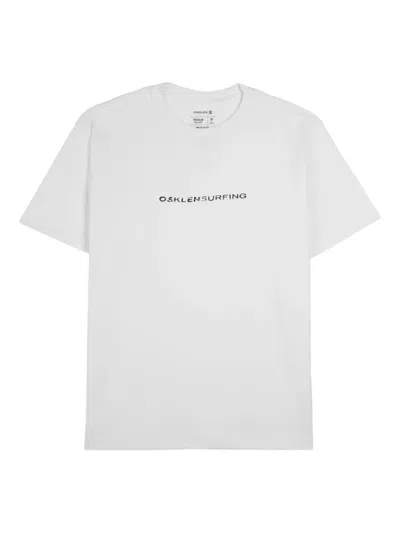 Osklen Snow-graphic T-shirt In White