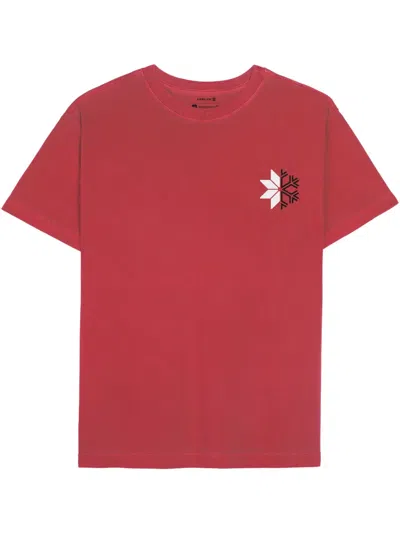 Osklen Snow Icon T-shirt In Red