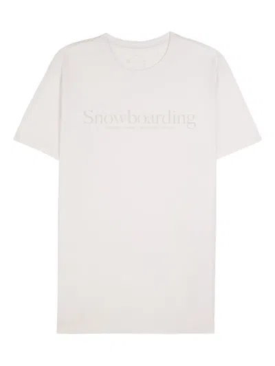 Osklen Snowboarding Type T-shirt In White