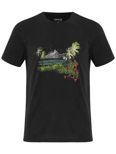 Osklen Soft Used Rio T-shirt In Black
