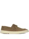 Osklen Soho Dockside Suede Boat Shoes In Brown