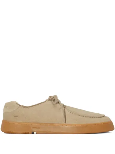 Osklen Soho Joatinga Suede Boat Shoes In Multi