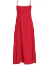 Osklen Spaghetti-strap Dress In Red