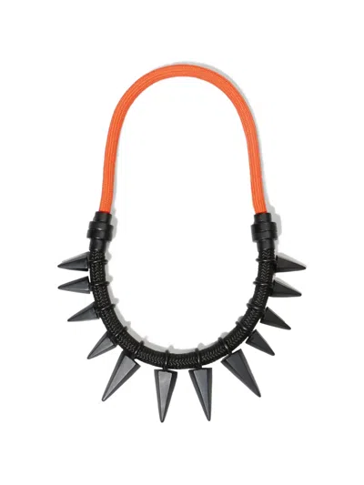 Osklen Spikes Necklace In Black