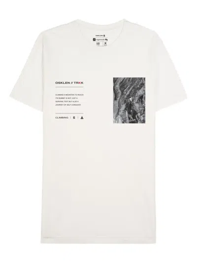 Osklen Stone Climbing T-shirt In Neutral