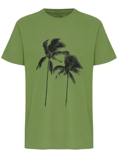 Osklen Stone Coqueiro T-shirt In Green