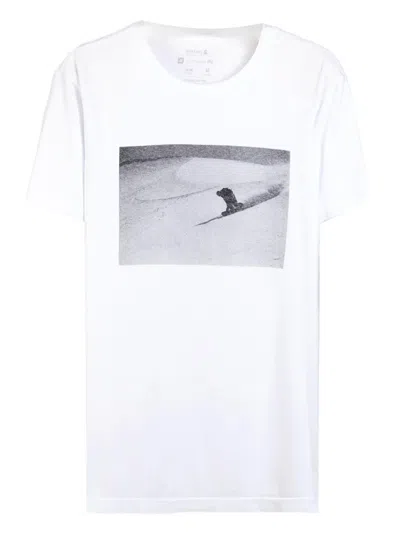 Osklen Stone Dna Crew-neck T-shirt In White