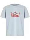 Osklen Stone Lazuli Crown Mc T-shirt In Blue