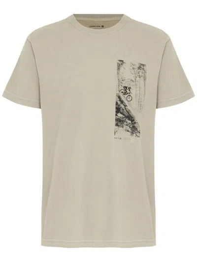 Osklen Stone Mtb Mc T-shirt In Neutral