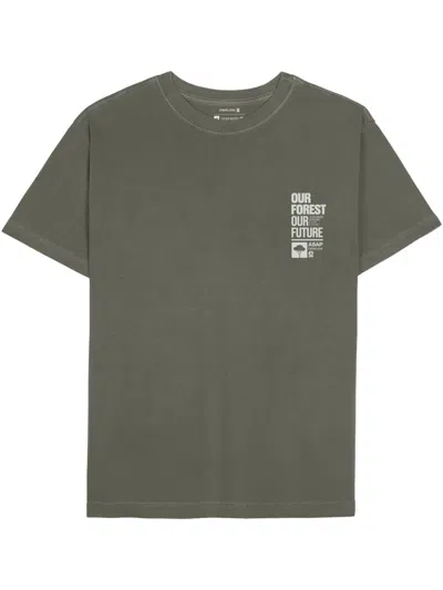 Osklen Stone Our Forest T-shirt In Green