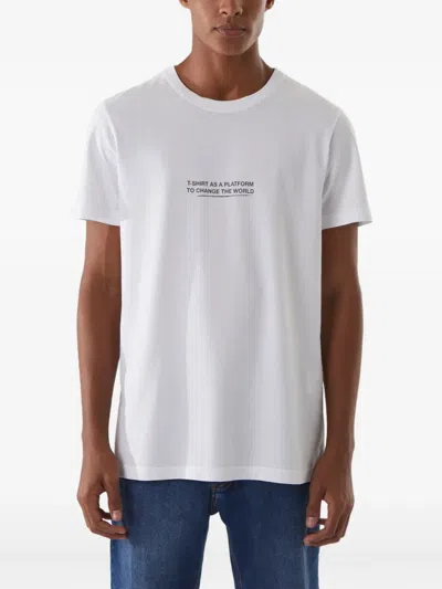 Osklen Platform T-shirt In White