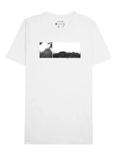 Osklen Stone Rio Landscape T-shirt In White