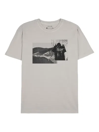 Osklen Stone Snow Landscape T-shirt In Gray