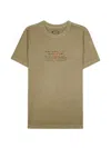 Osklen Stone Srfng Scribble Mc T-shirt In Brown