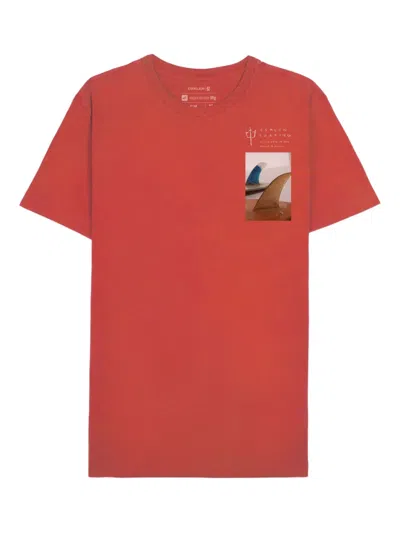 Osklen Stone Surfboards T-shirt In Red