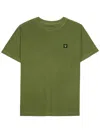 Osklen Stone Tridente Mini Mc T-shirt In Green