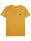 Osklen Stone Tridente Mini Mc T-shirt In Yellow
