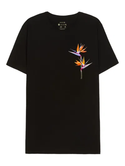 Osklen Strelitzia-print T-shirt In Black