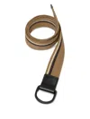 Osklen Striped Belt In Brown
